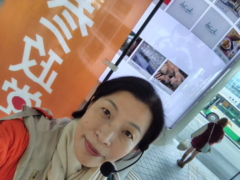 街頭活動／学園前駅