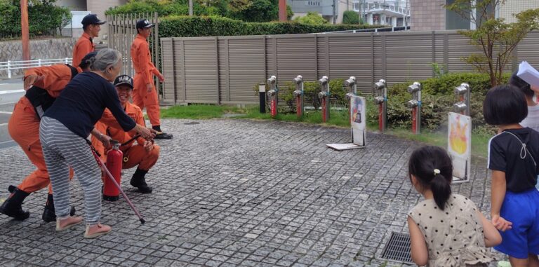 マンション総合消防訓練